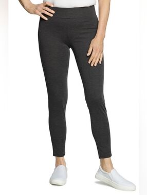 Slim-Sation Women's Heather Gray Pull-on Leggings, Sz. XL